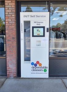 dry cleaning kiosk